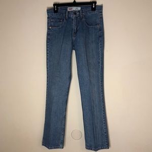 Boys Levi’s 550 Relaxed Fit Denim Blue Jeans